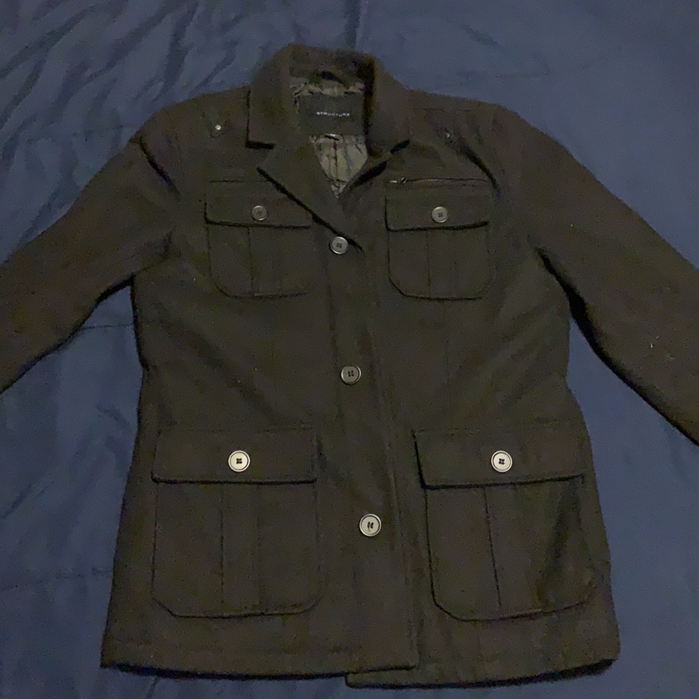 Structure Winter Coat with Removable hood - Medium